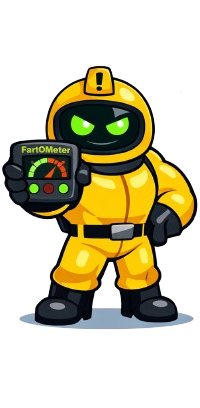 Fartometer Mascot
